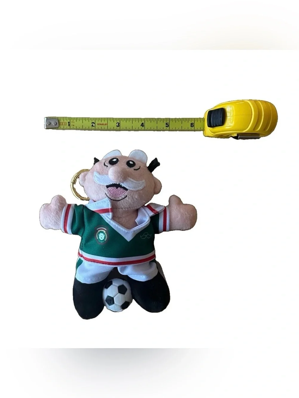 Simipop Dr. Simi Soccer Player Mini Plush Keychain Mexico 2026 OPENED but NEW